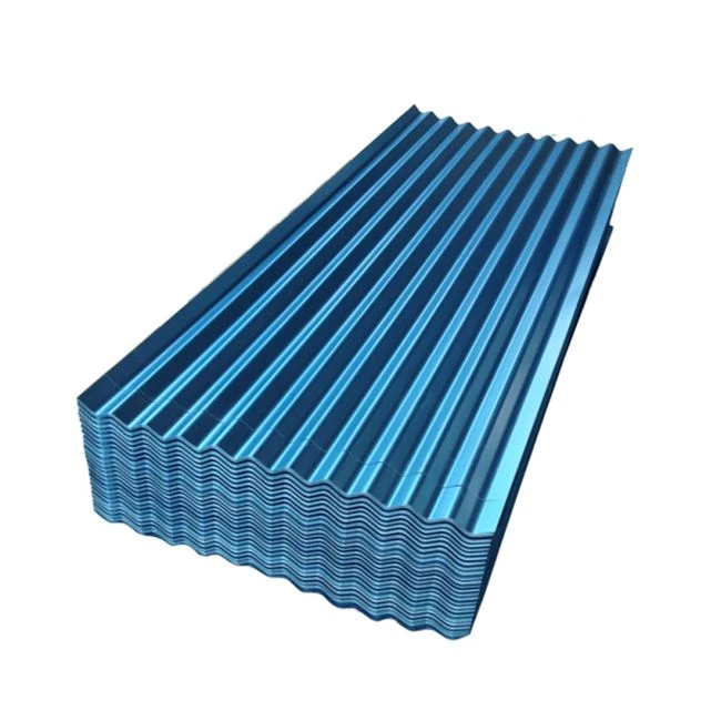 blue color antifinger aluzinc roofing sheet (1)