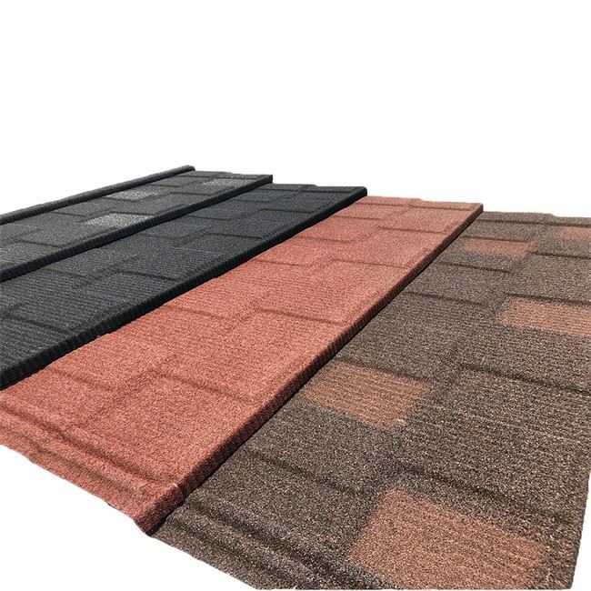 Stone Coated Steel Roofing Tiles