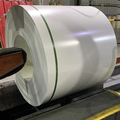 Kleurgecoate aluminium spoel